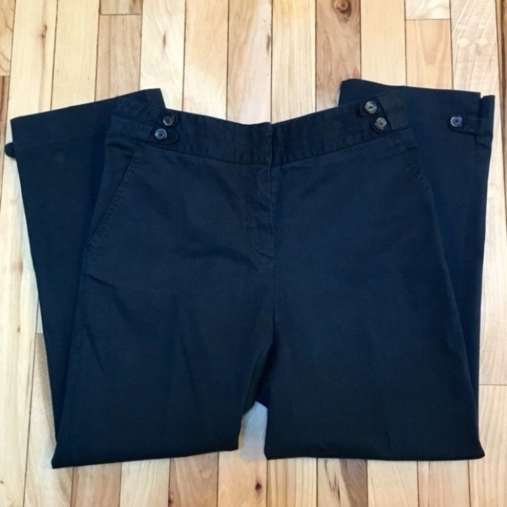 Gerard Darel Navy Cropped Pants Size French 36